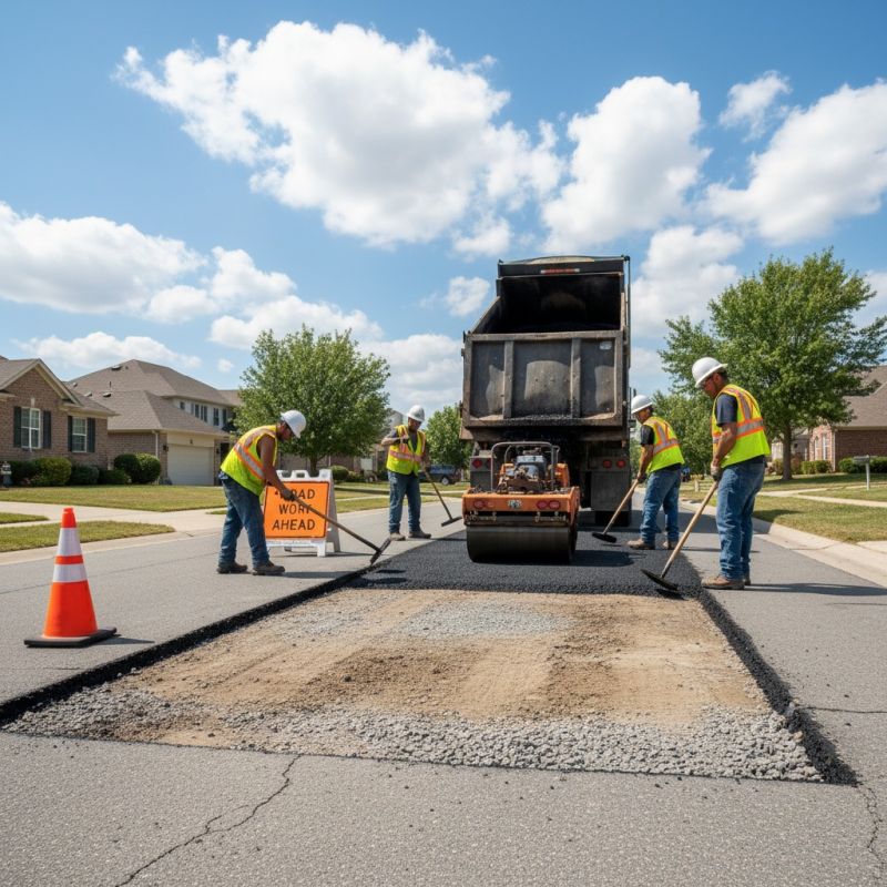 Asphalt Paving Repair Service