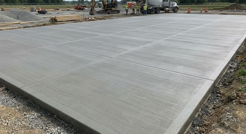 Commercial Slab Installation in Spartanburg, SC