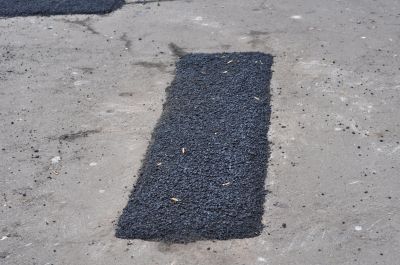 Exposed Aggregate Repair detail